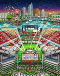 Charles Fazzino Art Charles Fazzino Art Super Bowl LV: Tampa Bay (DX)